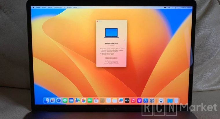 MacBook Pro 2018 15” Core I9 32GB 1TB SSD Touchbar / Touch ID / Doble Grafica
